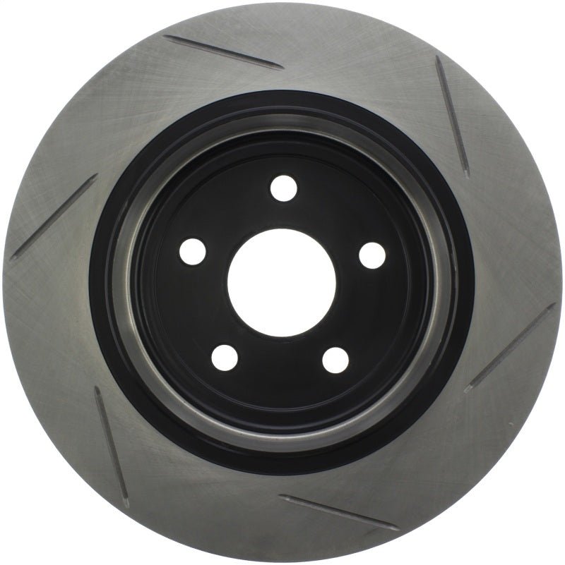 Stoptech - StopTech 12 - 13 Jeep SRT8 Rear Right Slotted Sport Brake Rotor - Demon Performance