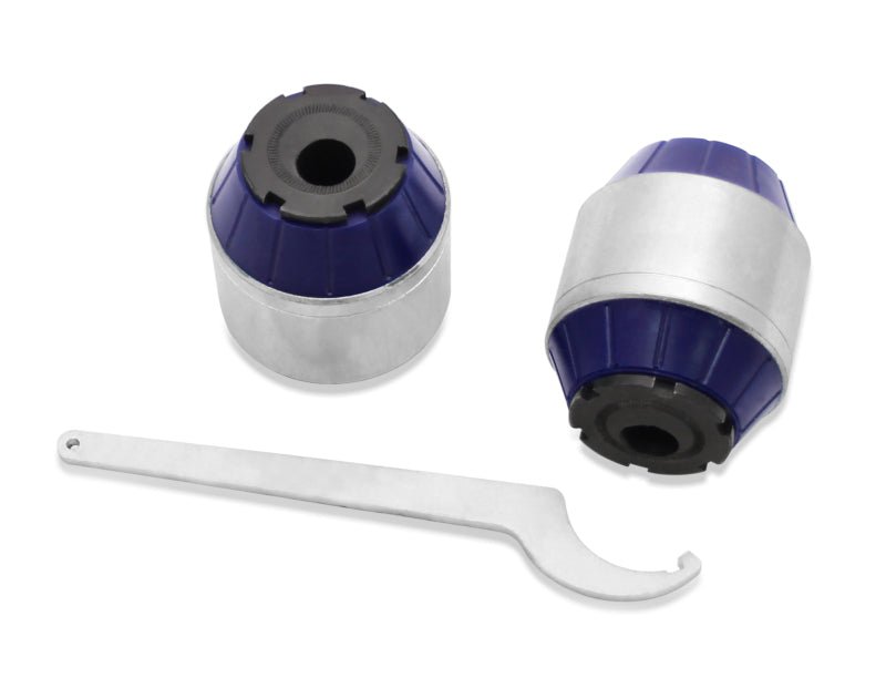 Superpro - SuperPro 2015 Ford Mustang EcoBoost Premium Front Radius Arm Caster Adjustable Bushing Set - Demon Performance