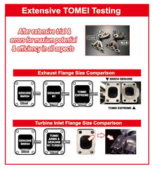 Tomei - Tomei EXPREME Exhaust Manifold GT - R RB26DETT BNR32 BCNR33 BNR34 with TITAN EXHAUST BANDAGE - Demon Performance