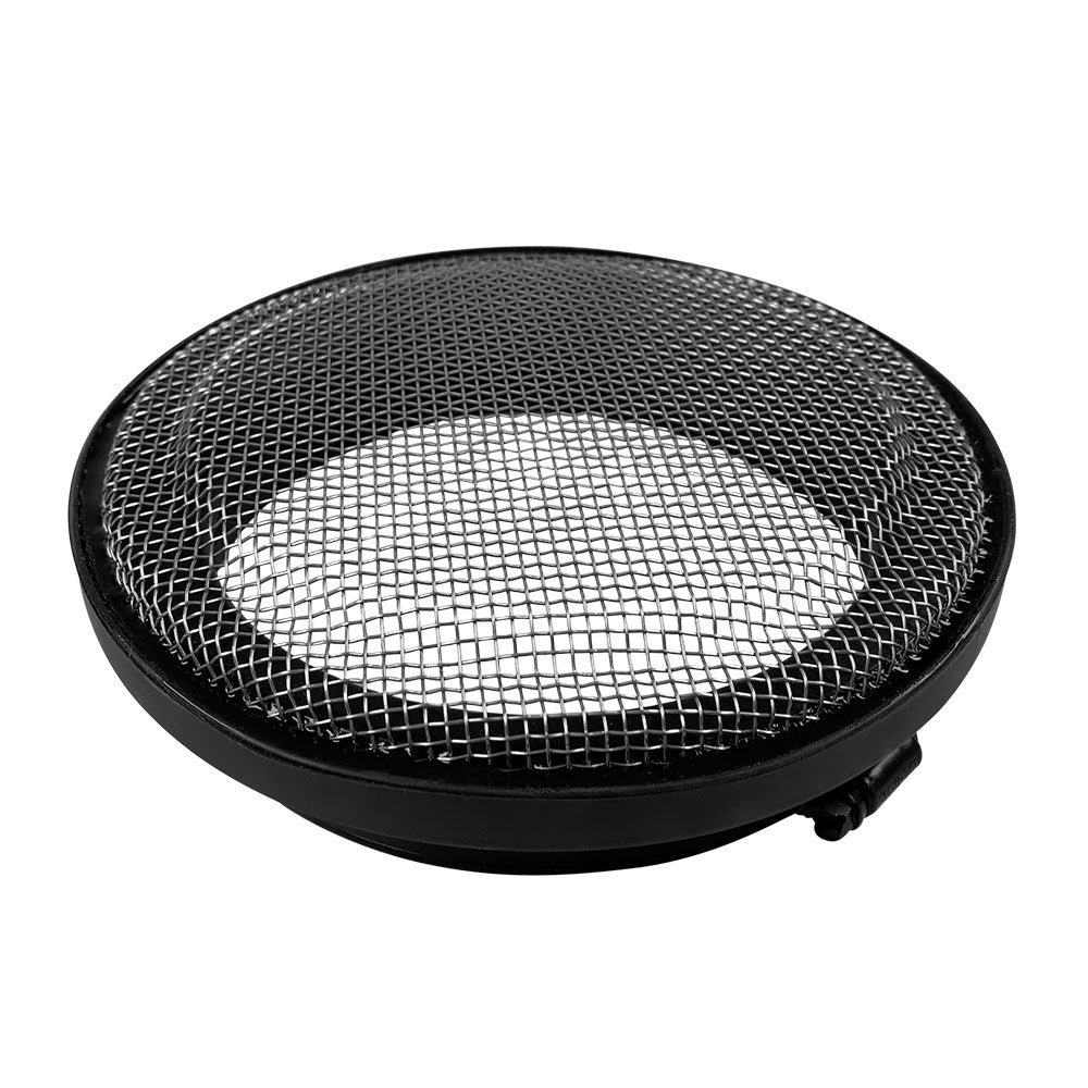 S&B - Turbo Screen 4.0 Inch Black Stainless Steel Mesh W/Stainless Steel Clamp S&B - Demon Performance