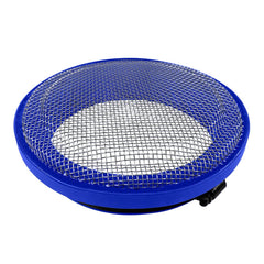 S&B - Turbo Screen 5.0 Inch Blue Stainless Steel Mesh W/Stainless Steel Clamp S&B - Demon Performance
