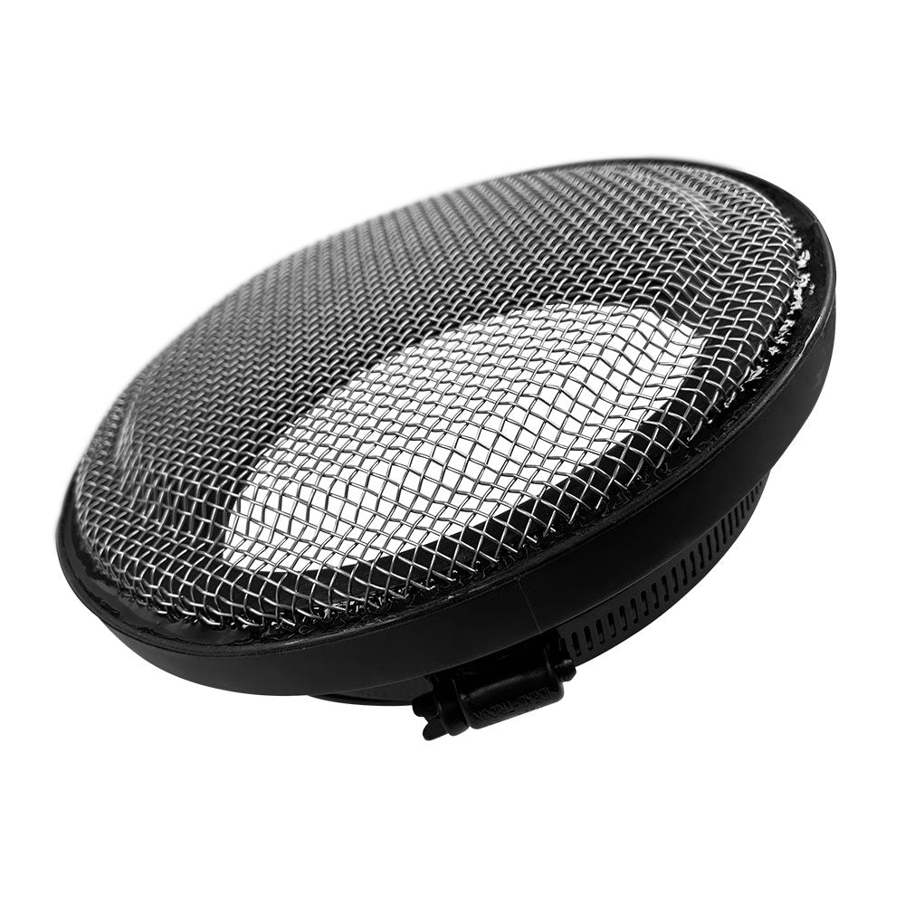 S&B - Turbo Screen 6.0 Inch Black Stainless Steel Mesh W/Stainless Steel Clamp S&B - Demon Performance