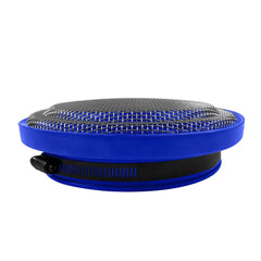 S&B - Turbo Screen 6.0 Inch Blue Stainless Steel Mesh W/Stainless Steel Clamp S&B - Demon Performance