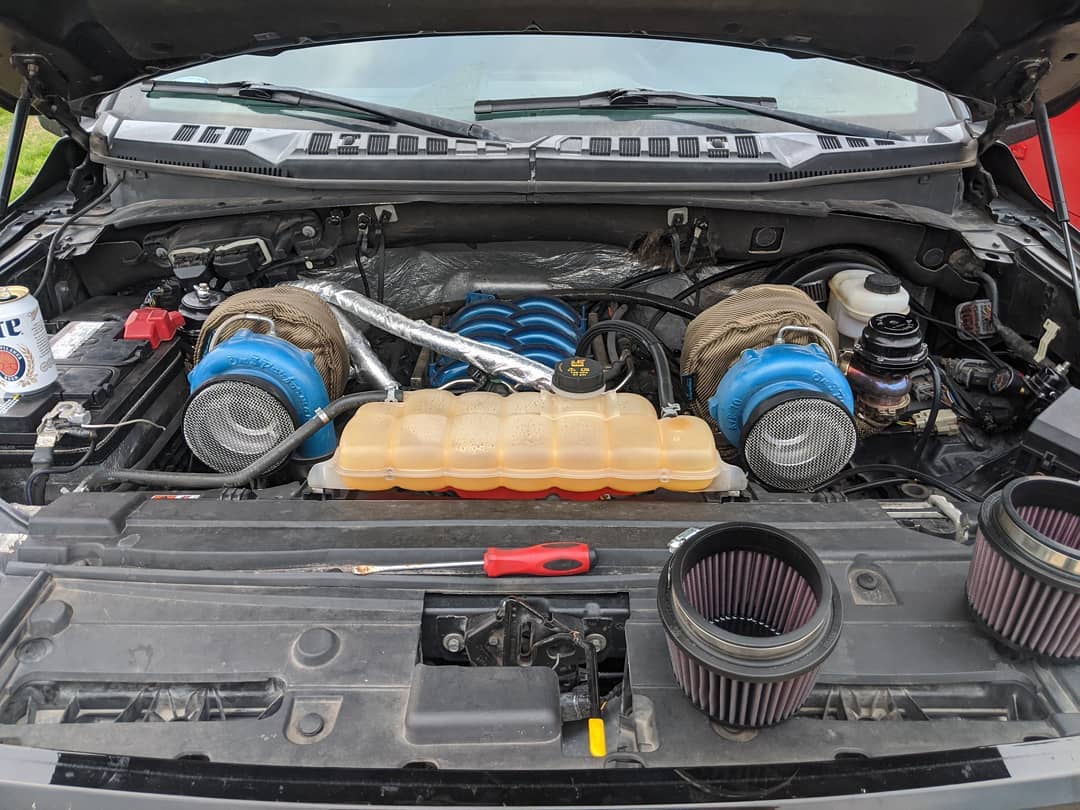 S&B - Turbo Screen Guard With Velocity Stack - 3 Inch (Black) S&B - Demon Performance