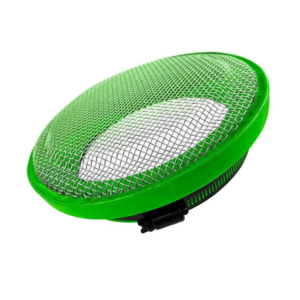 S&B - Turbo Screen Guard With Velocity Stack - 4.50 Inch (Green) S&B - Demon Performance