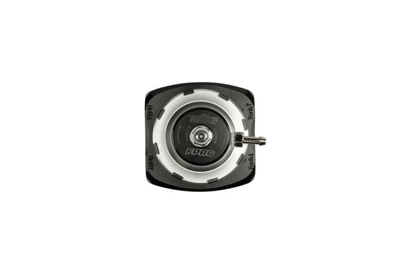 Turbosmart - Turbosmart FPRF6 Fuel Pressure Regulator and Filter - Black - Demon Performance