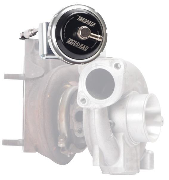 Turbosmart - Turbosmart IWG75 Mitsubishi EVO 10 24 PSI Black Internal Wastegate Actuator - Demon Performance