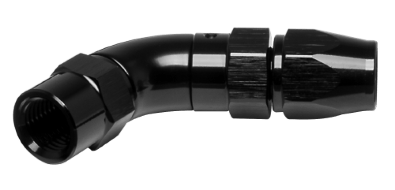 Vibrant - Vibrant - 3AN 45 Degree High Flow Hose End Fitting for PTFE Lined Flex Hose - Aluminum - Demon Performance