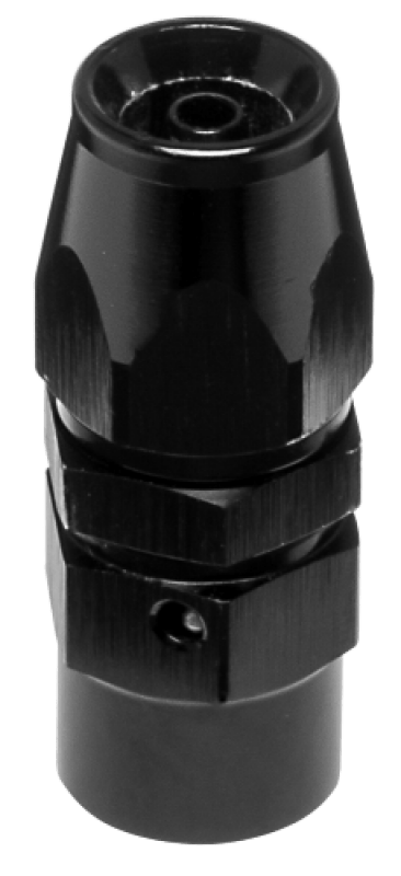 Vibrant - Vibrant - 3AN Straight High Flow Hose End Fitting for PTFE Lined Flex Hose - Aluminum - Demon Performance