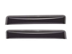 WeatherTech - WeatherTech 04-24 Nissan Titan/16-24 Nissan Titan XD Rear Window Deflectors - Matte Black - Demon Performance
