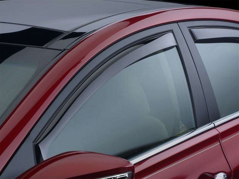 WeatherTech - WeatherTech 06 - 10 Dodge Charger Front Side Window Deflectors - Dark Smoke - Demon Performance