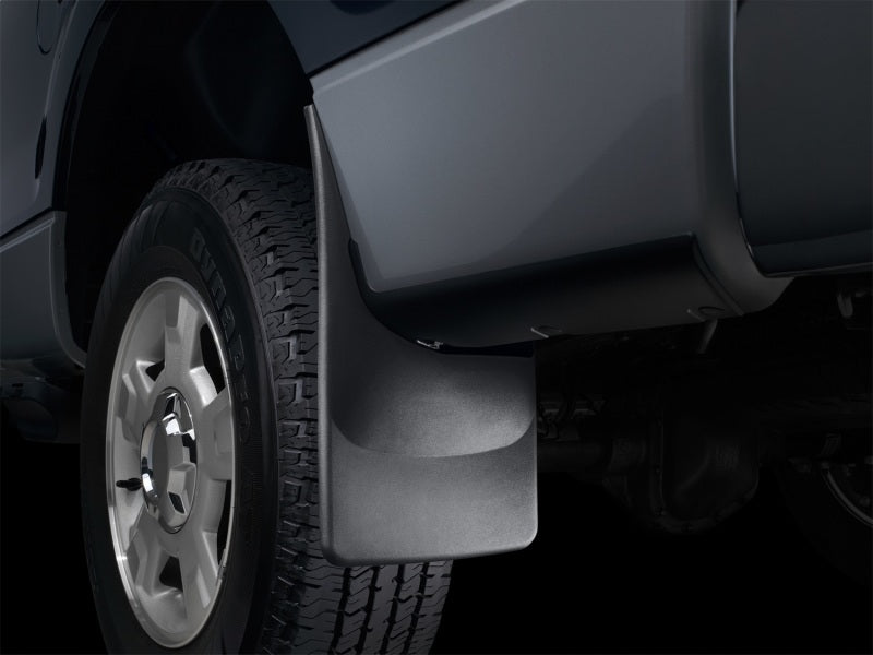 WeatherTech - WeatherTech 09 - 13 Dodge Ram 1500/2500/3500 No Drill Mudflaps - Black - Demon Performance