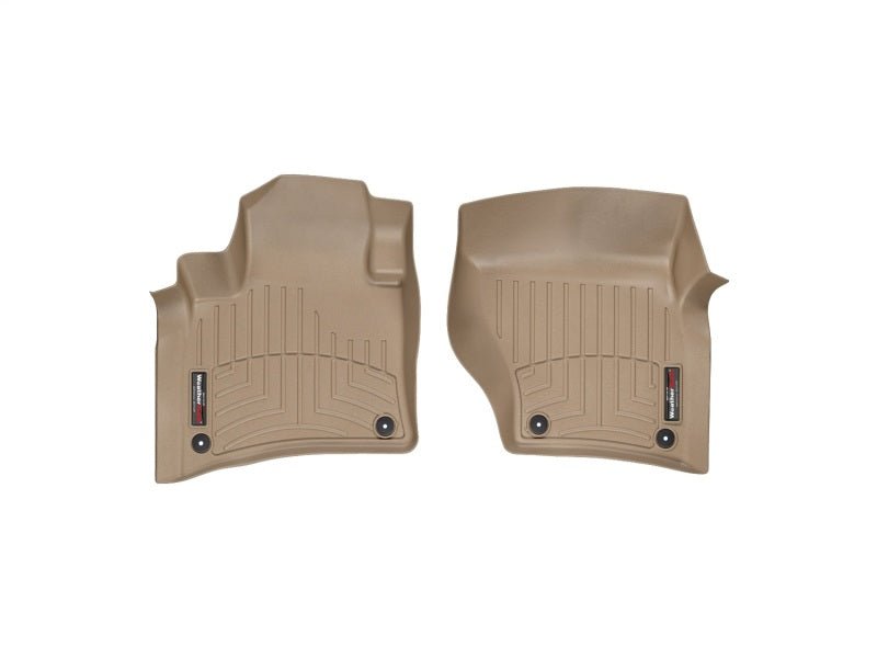 WeatherTech - WeatherTech 11+ Porsche Cayenne Front FloorLiner - Tan - Demon Performance