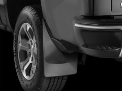 WeatherTech - WeatherTech 19 - 23 Dodge Ram 1500 (Vehicles w/FF Lip Molding) No Drill Mudflaps - Black - Demon Performance
