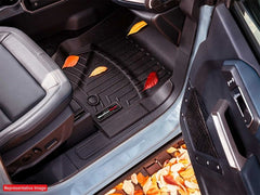 WeatherTech - WeatherTech 20-23 Nissan Versa Rear FloorLiner - Black - Demon Performance