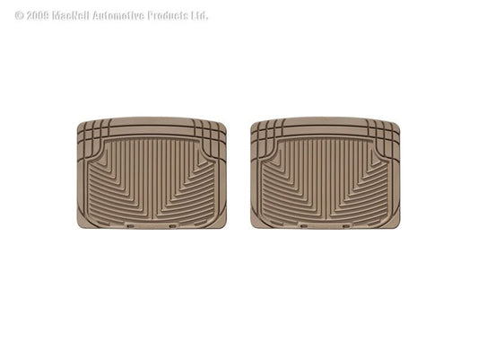 WeatherTech - WeatherTech 93 Mercedes - Benz 300CE Rear Rubber Mats - Tan - Demon Performance