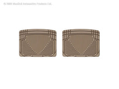WeatherTech - WeatherTech 93 Mercedes - Benz 300CE Rear Rubber Mats - Tan - Demon Performance