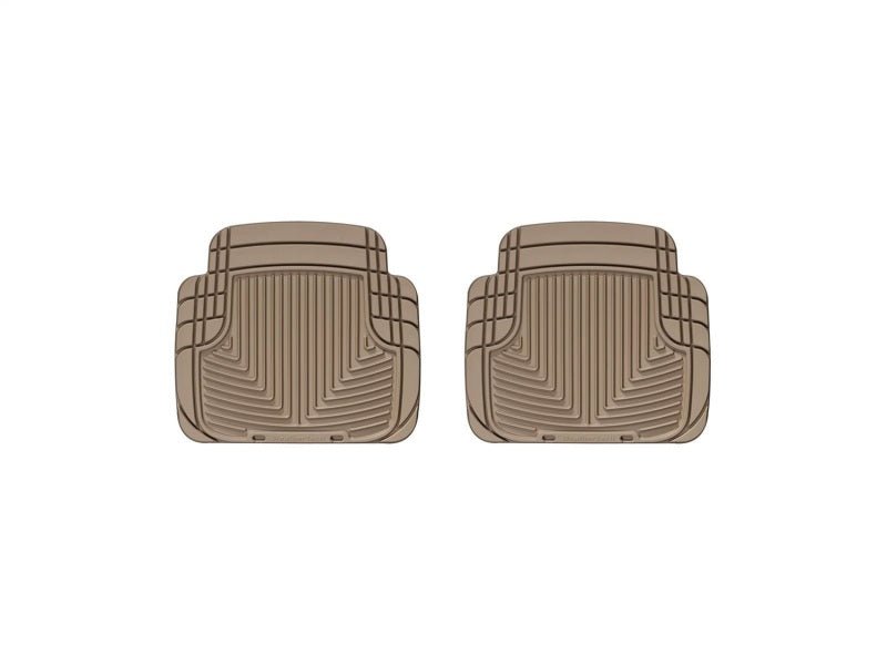 WeatherTech - WeatherTech 99 BMW M3 Convertible Rear Rubber Mats - Tan - Demon Performance