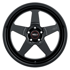 Weld - Weld 17x10 Ventura Drag 5x114.3 ET49 BS 7.42 Gloss Black 78.1 - Demon Performance