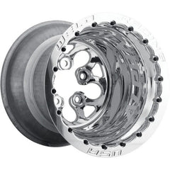 Weld - Weld Alpha-1 15x13 / 5x4.75 BP / 3in BS Polished Wheel - Double Beadlock MT - Demon Performance