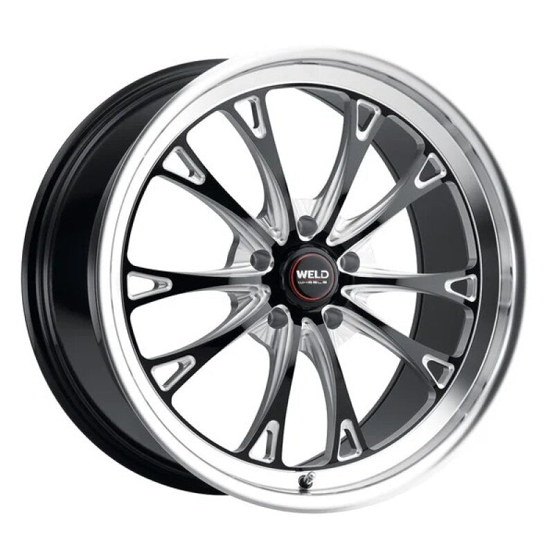 Weld - Weld Belmont Beadlock 17x10 / 5x120 BP / ET42 / BS 7.15 / 78.1 CB Gloss Black MIL - Demon Performance