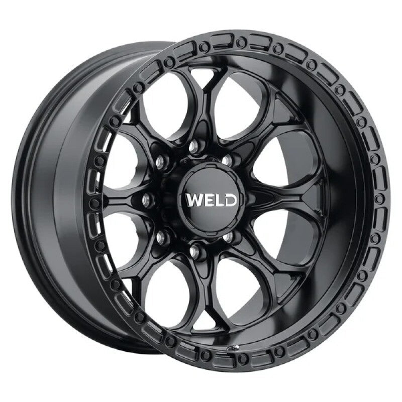 Weld - Weld Off - Road 20x9 / BP 8x165.1 / ET 00 / BS 5.00 / Ledge 8 Wheels Satin Black / Black Ring 125.1 - Demon Performance