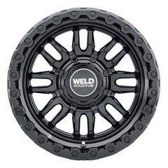 Weld - Weld Off-Road Swift 17x9in - 5x114.3 / 5x127 BP - ET-12 - 78.1mm CB - Gloss Black Wheel & Ring - Demon Performance
