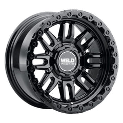 Weld - Weld Off-Road Swift 17x9in - 5x114.3 / 5x127 BP - ET-12 - 78.1mm CB - Gloss Black Wheel & Ring - Demon Performance