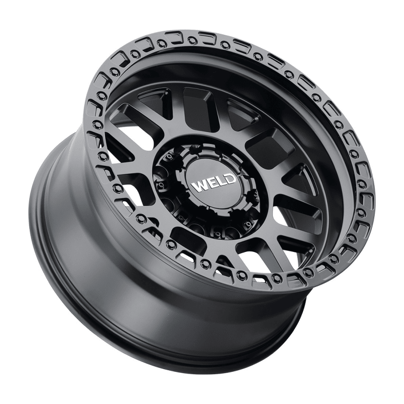 Weld - Weld Off-Road W104 20X10 Cinch 8X180 ET-18 BS4.76 Satin Black / Gloss Black 124.3 - Demon Performance