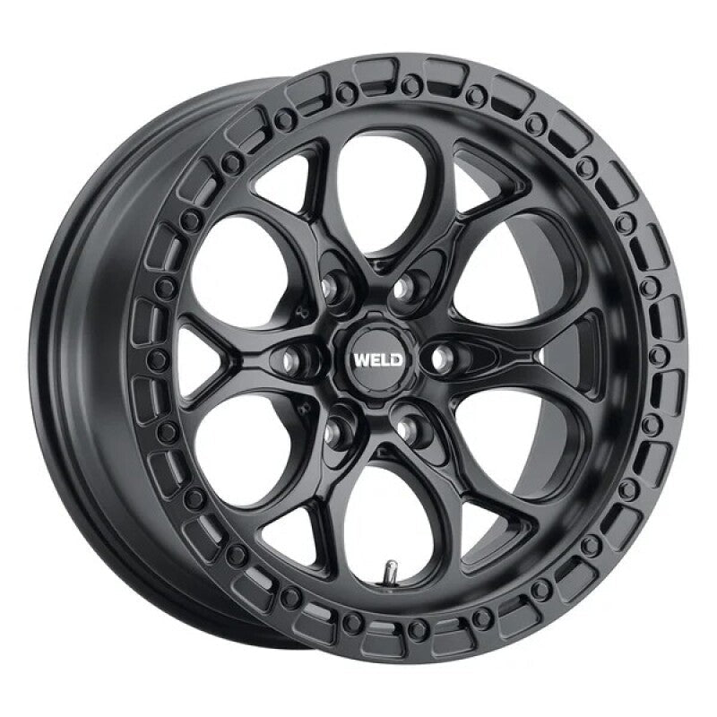 Weld - Weld Off - Road W108 18X9 Ledge 6X139.7 ET - 00 BS5.01 Satin Black / Satin Black Ring 106.1 - Demon Performance