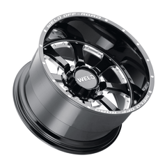 Weld - Weld Off-Road W125 20X9 Granada Eight 8X165.1 ET00 BS5.00 Gloss Black MIL 125.1 - Demon Performance