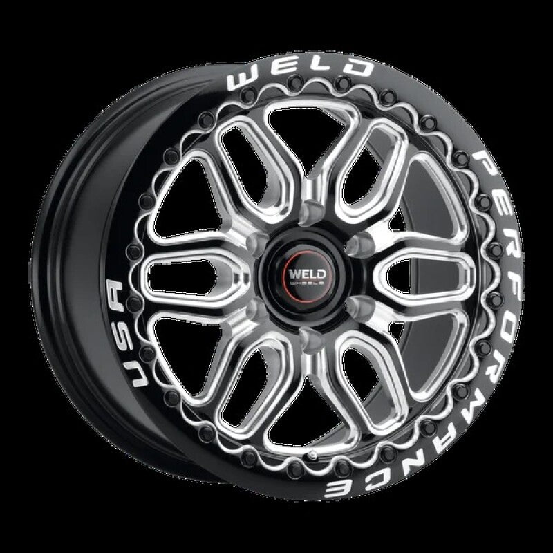 Weld - Weld Racing 20x10 Laguna 6 Bead Lock 6x135 ET38 BS7.00 Gloss BLK MIL DIA 87.1 - Demon Performance