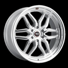 Weld - Weld Racing 22x9.5 Laguna 6 6x135 ET25 BS6.23 Gloss Silver Machine 87.1 - Demon Performance