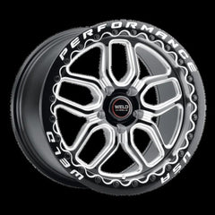 Weld - Weld Racing Laguna Bead Lock 17x10/ 5x114.3 / ET49 / BS7.50 Gloss BLK MIL Wheel DIA 78.1 - Demon Performance