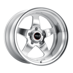 Weld - Weld S104 17x11 Ventura 5x127 ET44 BS4.25 Gloss Silver MACH DIA 78.1 - Demon Performance