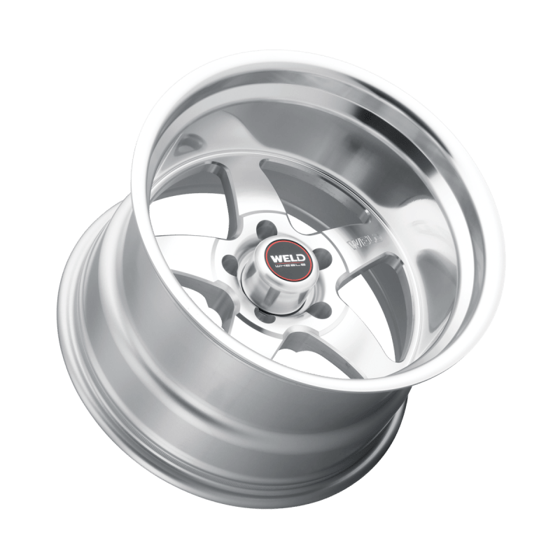 Weld - Weld S104 17x11 Ventura 5x127 ET44 BS4.25 Gloss Silver MACH DIA 78.1 - Demon Performance