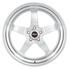 Weld - Weld S105 20x10.5 Ventura 6 Drag 5x127 ET13 BS6.25 Gloss SIL MACH 78.1 - Demon Performance