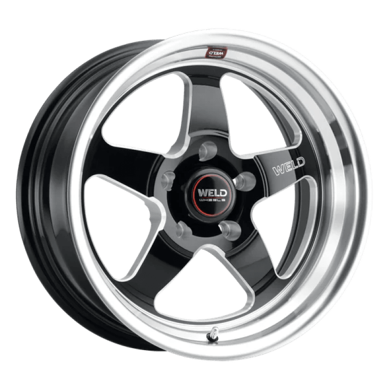 Weld - Weld S155 18x11 Ventura 5x120.65 43 Offset BS 7.69 Gloss BLK MIL DIA 72.56 - Demon Performance