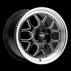 Weld - Weld Solana Drag 17x10 / 5x115 BP / ET30 / 78.1mm Bore - Gloss Black MIL DIA Wheel - Demon Performance