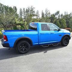 Westin - Westin 09-18/19-24 Ram 1500 Quad Cab/Classic Outlaw Drop Nerf Step Bars Textured Black - Demon Performance