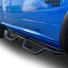 Westin - Westin 09-18/19-24 Ram 1500 Quad Cab/Classic Outlaw Drop Nerf Step Bars Textured Black - Demon Performance