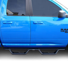 Westin - Westin 09-18/19-24 Ram 1500 Quad Cab/Classic Outlaw Drop Nerf Step Bars Textured Black - Demon Performance