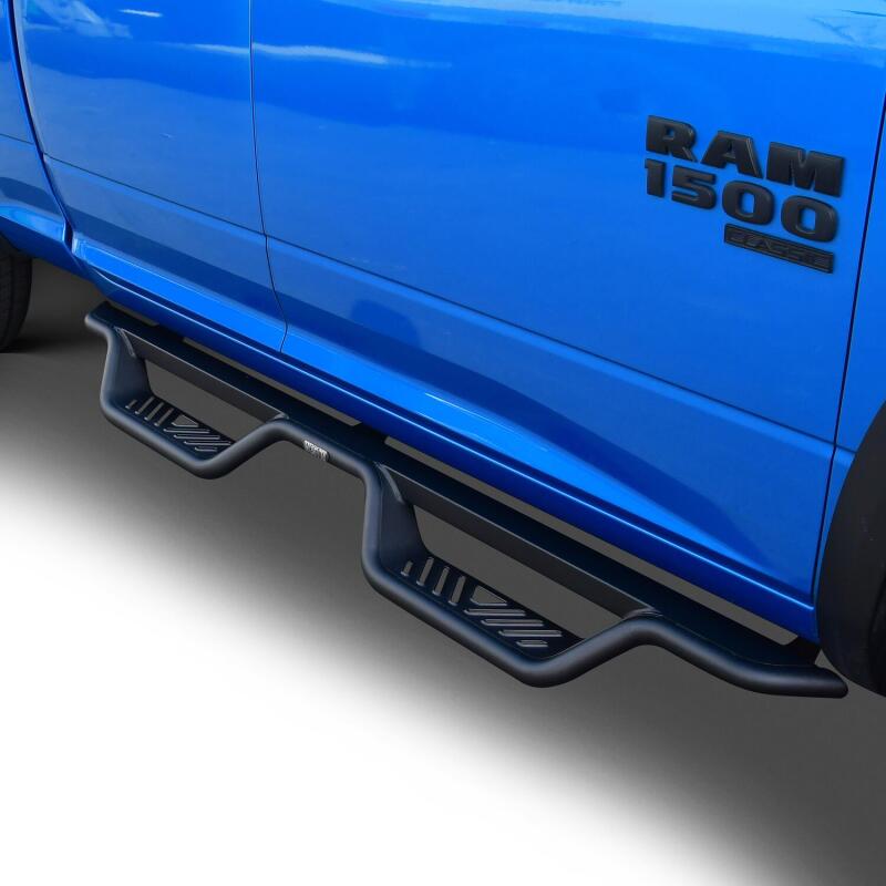 Westin - Westin 09-18/19-24 Ram 1500 Quad Cab/Classic Outlaw Drop Nerf Step Bars Textured Black - Demon Performance