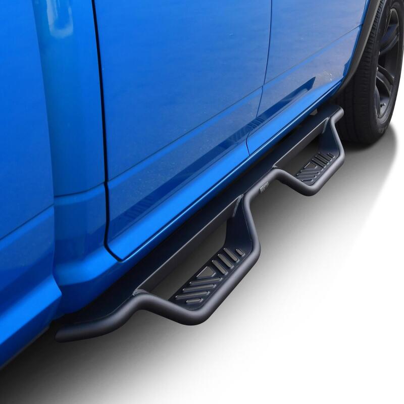 Westin - Westin 09-18/19-24 Ram 1500 Quad Cab/Classic Outlaw Drop Nerf Step Bars Textured Black - Demon Performance