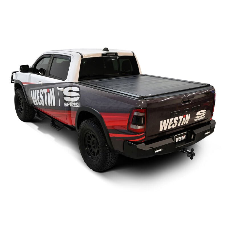 Westin - Westin 19 - 26 RAM 1500 New Body 5ft 7in. (67in) Bed Electric Retractable Tonneau Cover - Black - Demon Performance