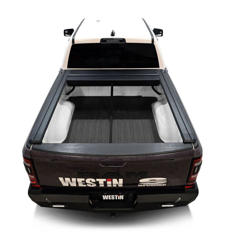 Westin - Westin 19-26 Ram 1500 (New Body)(Excl. RamBox) 5ft 7in Bed Manual Retractable Tonneau Cover - Black - Demon Performance