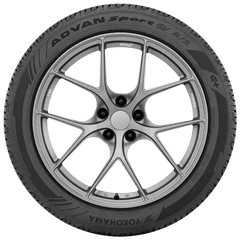 Yokohama Tire - Yokohama Advan Sport EV A/S Tire - 275/45R20 110V - Demon Performance