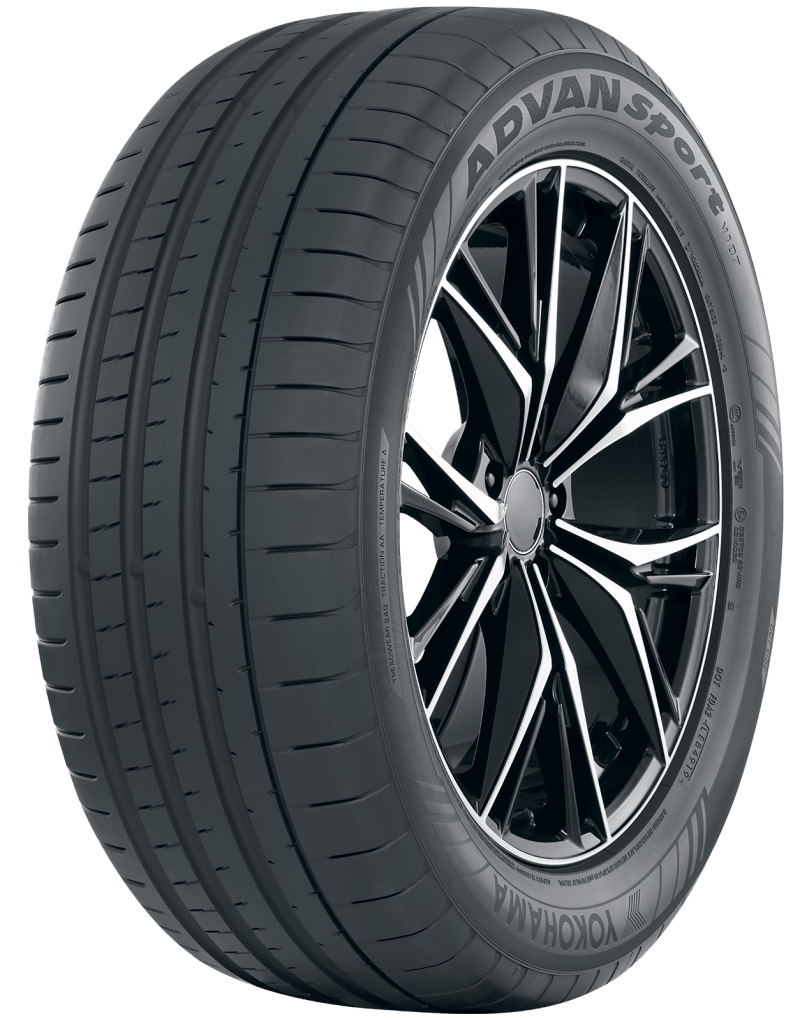 Yokohama Tire - Yokohama Advan Sport V107 Tire - 285/40R20 108Y - Demon Performance