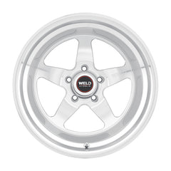 Weld Ventura 22x10.5 / 5x127 / ET13 BS6.25 Gloss SIL /MIL DIA 78.1