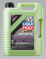 LIQUI MOLY 5L Molygen New Generation Motor Oil SAE 5W40